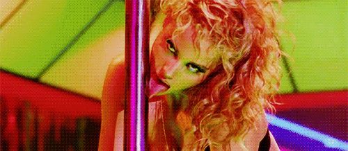 You SURE some of us weren't born strippers, Ms. Fowler?(gif from "Showgirls", via tumblr)